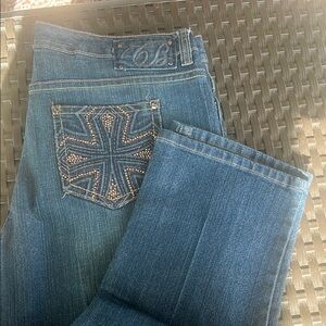 BKE Blue Boot Cut Jeans